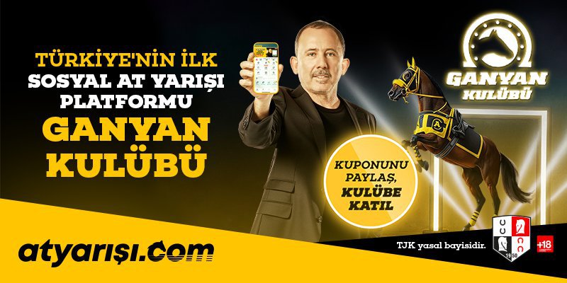 Sosyal at yarışı platformu: GANYAN KULÜBÜ- Sadece atyarışı.com’da